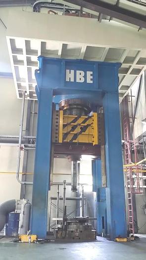 Used Press Forging Open Die Hydraulic HBE Korean