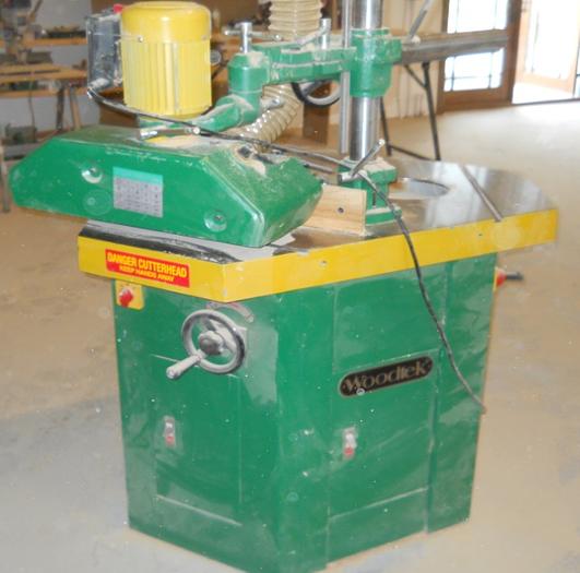 Used Woodtech Shaper with Triple Head and Powerfeeder for Sale at M...