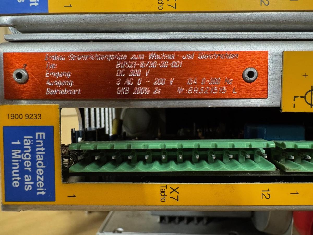 Gebraucht Einbau-Stromrichtergerät BAUMÜLLER  Typ: BUS 21-30/60-30-001