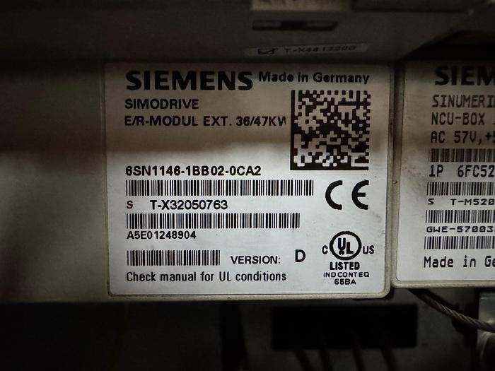 Gebraucht Ein Paket SIEMENS 810D Steuerung mit Antriebsregler und Karten