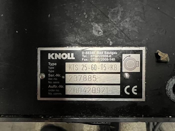 Gebraucht Bandfilteranlage für CNC Bearbeitungszentrum KNOLL PF 150/900