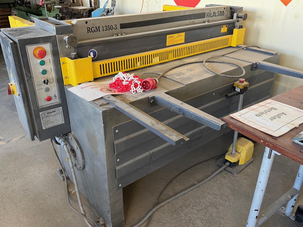 Gebraucht Guillotine-/Schlagschere HILALSAN RGM 1350-3