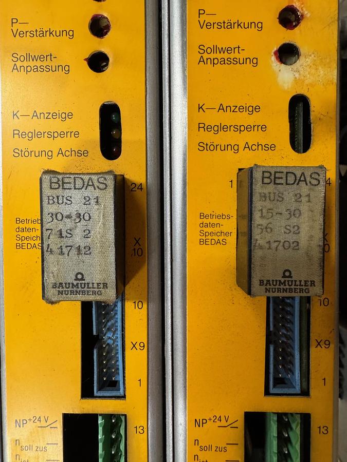 Gebraucht Einbau-Stromrichtergerät BAUMÜLLER  Typ: BUS 21-30/60-30-001