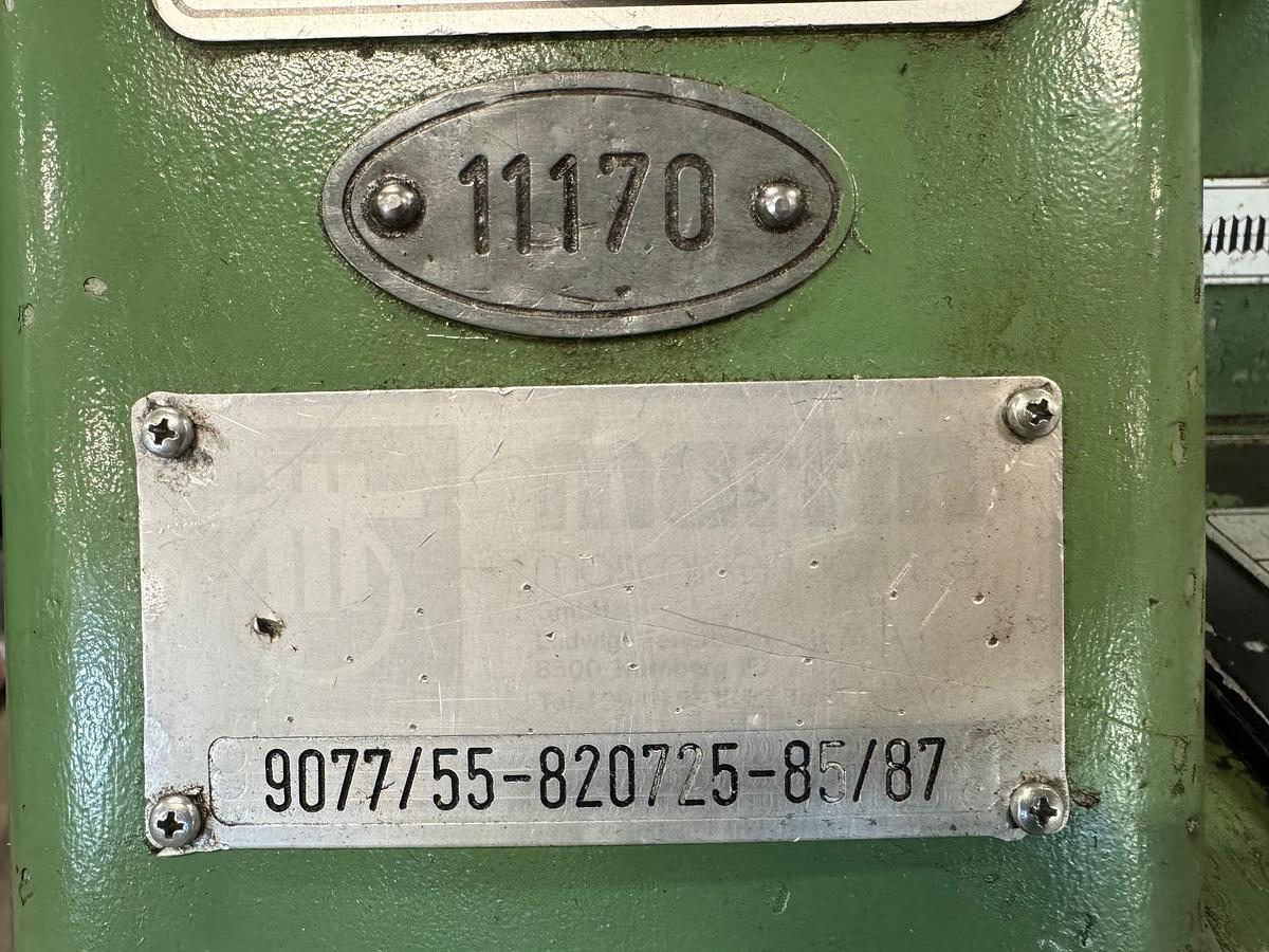 Gebraucht Leit-& Zugspindeldrehmaschine MARTIN KM 200 x 1000