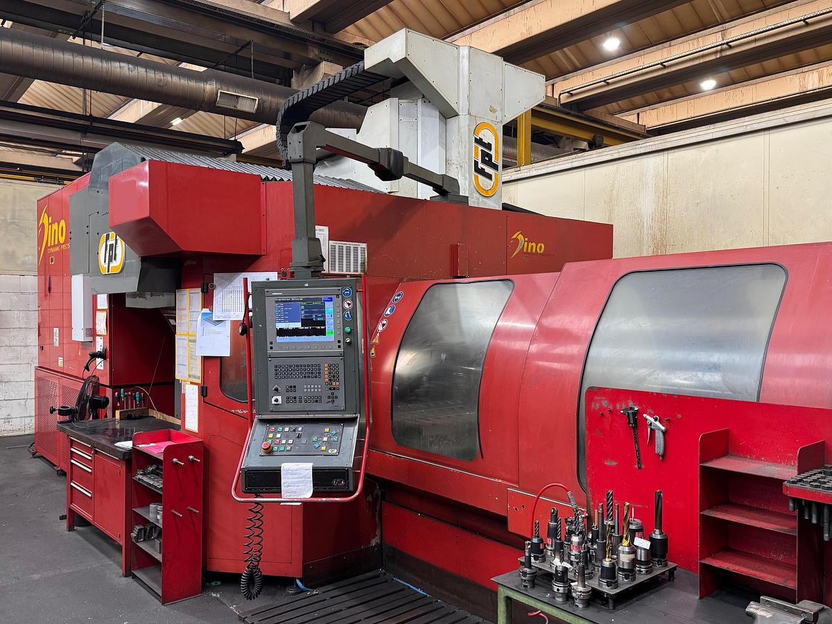 Gebraucht CNC Universalportalbearbeitungszentrum FPT Industrie S.p.A. Modell: DINO DV28T2208
