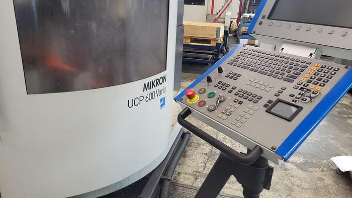 Gebraucht CNC Universal Bearbeitungszentrum mit Palettenwechsler MIKRON UCP 600 Vario