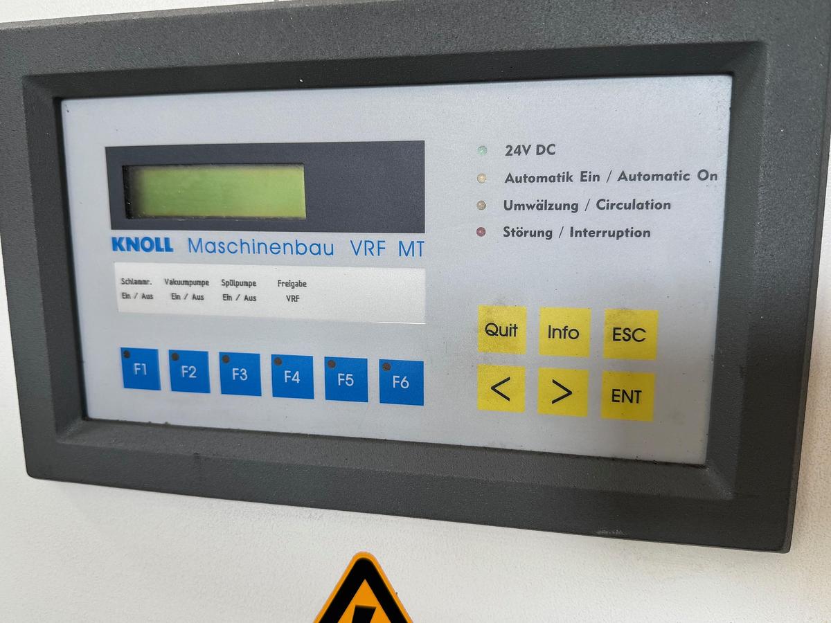 Gebraucht Kühlmittelanlage KNOLL VRF 250/1300 mit Hochdruckpumpe