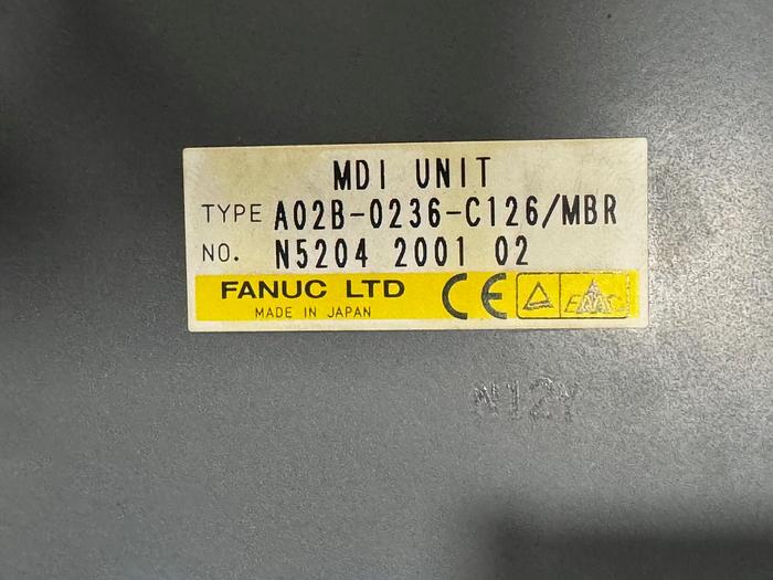 Gebraucht FANUC Steuerung für CNC Bearbeitungszentrum MAKINO