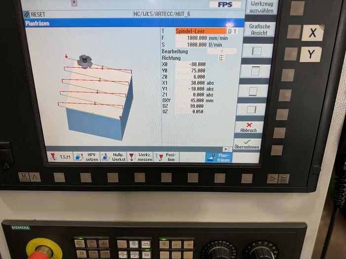 Gebraucht Universalwerkzeugfräsmaschine DECKEL FP4 NC