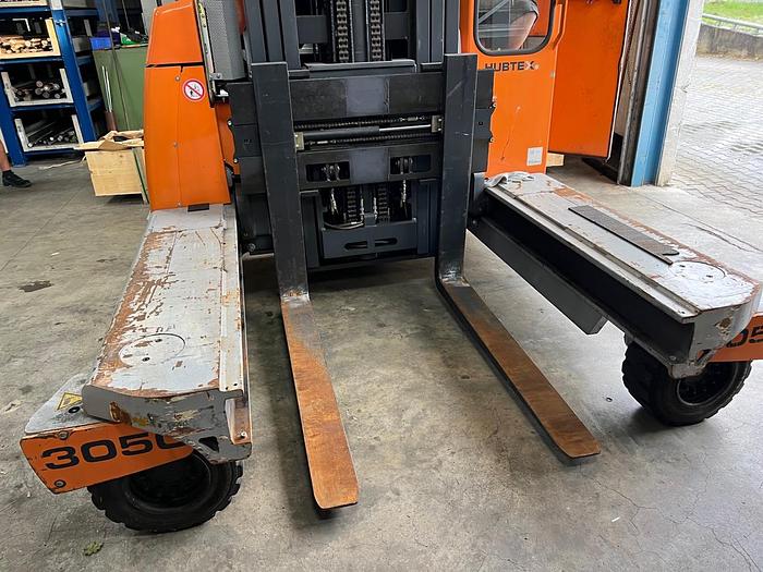 Gebraucht Gas-Vierwege-Seitenstapler HUBTEX DQ 45-G