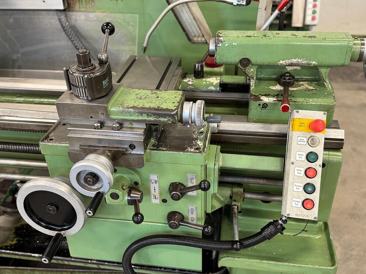 Gebraucht Leit-& Zugspindeldrehmaschine MARTIN KM 200 x 1000