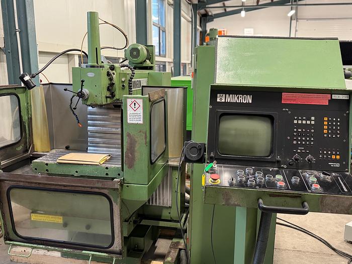 Gebraucht CNC Werkzeugfräsmaschine MIKRON WF 21 C