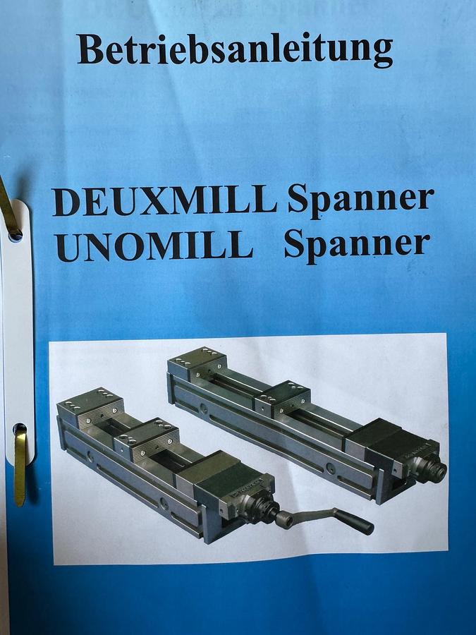 Gebraucht 3 Stück hydraulische Maschinenschraubstöcke DEUXMILL