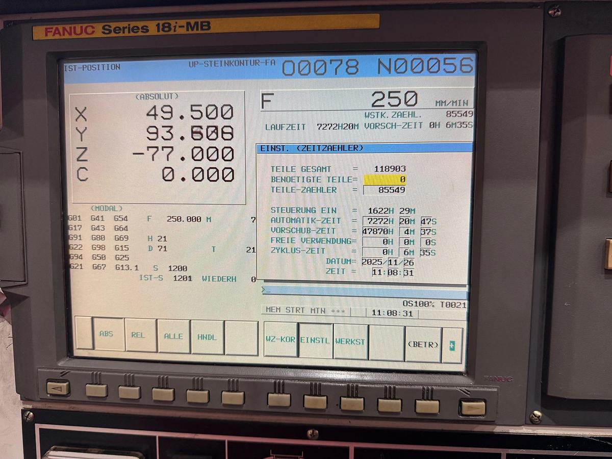 Gebraucht Portalfräsmaschine AWEA LP-3021 