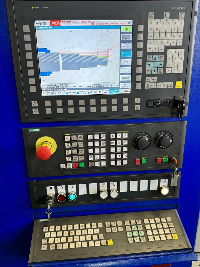 Gebraucht CNC Drehmaschine WEILER DZ 40 ARY