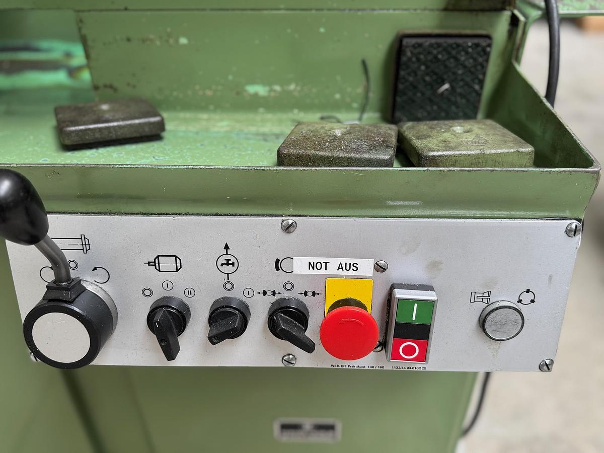 Gebraucht Drehmaschine Konventionell WEILER Praktikant 140 B