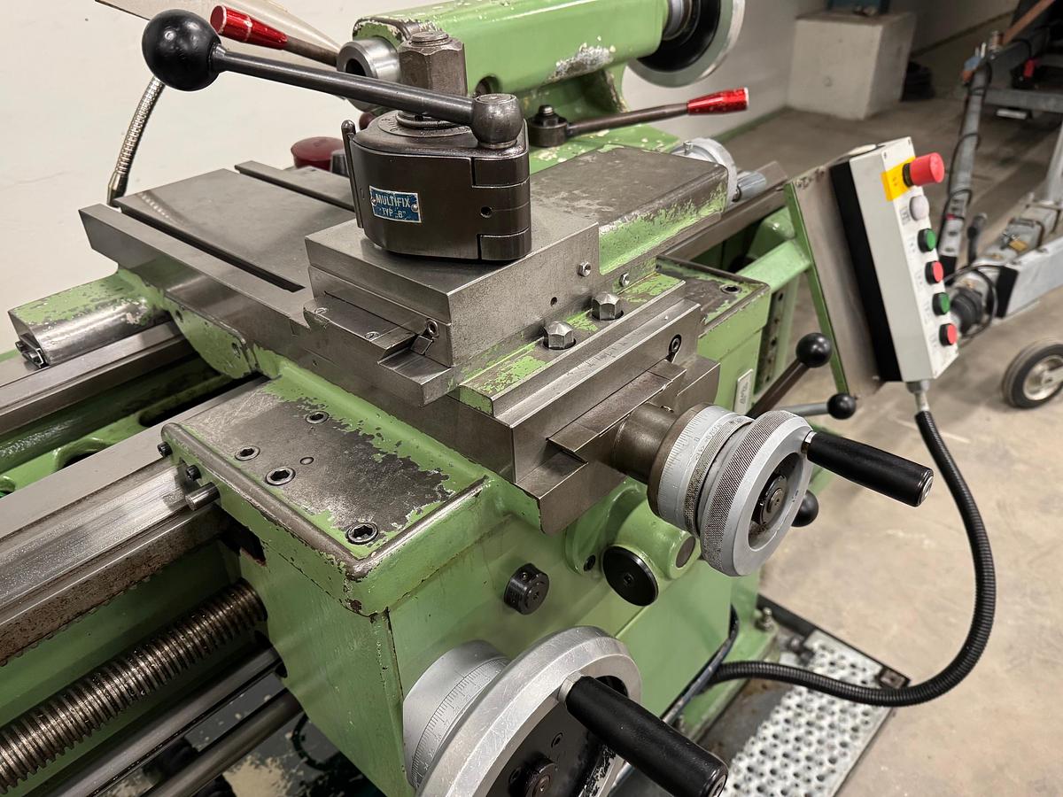 Gebraucht Leit-& Zugspindeldrehmaschine MARTIN KM 200 x 1000