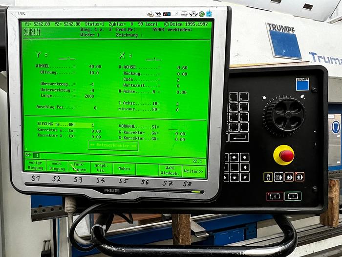 Gebraucht CNC Abkantpresse TRUMPF TrumaBend V85S