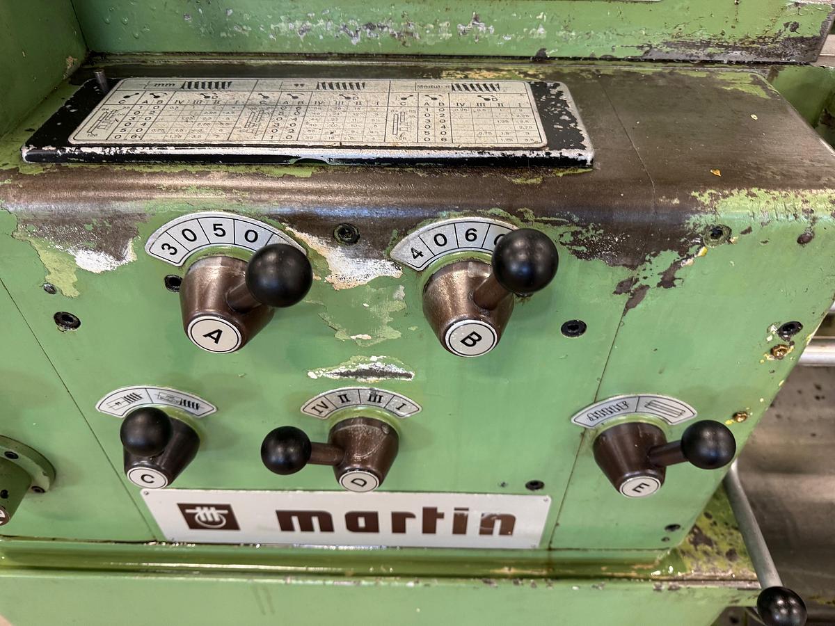 Gebraucht Leit-& Zugspindeldrehmaschine MARTIN KM 200 x 1000