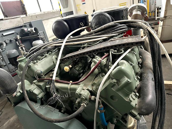 Gebraucht Notstromaggregat 140kVA mit Mercedes Benz V8 Diesel Motor