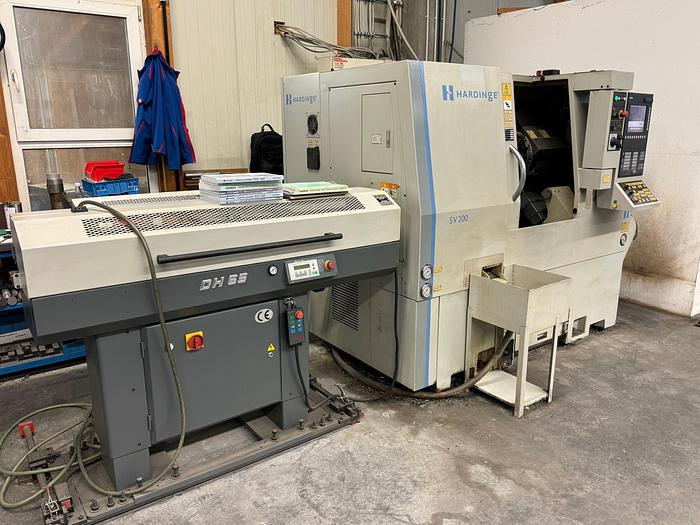 Gebraucht CNC Drehmaschine HARDINGE SV 200