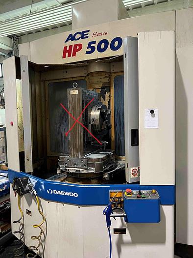 Gebraucht CNC Bearbeitungszentrum Horizontal DAEWOO ACE – HP 500