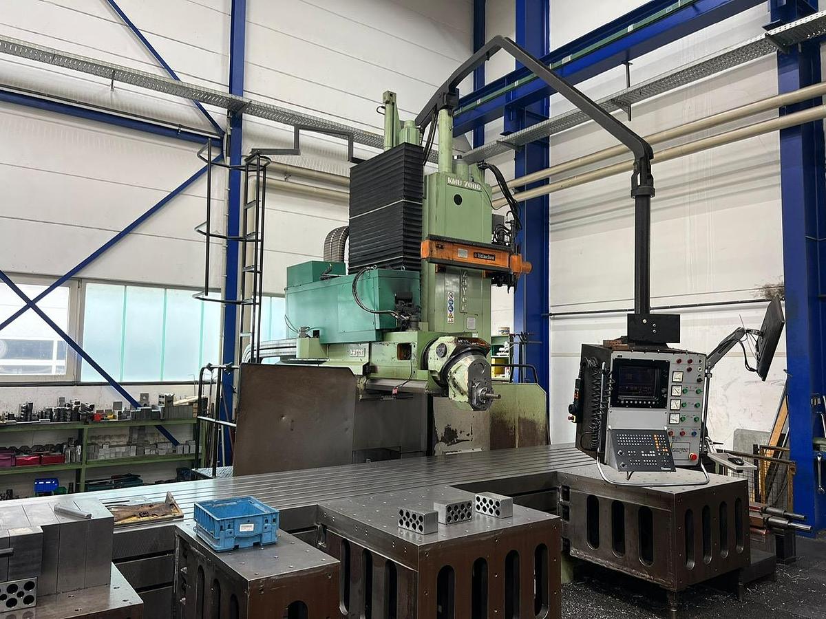 Gebraucht CNC Bettfräsmaschine ZAYER KMU 7000