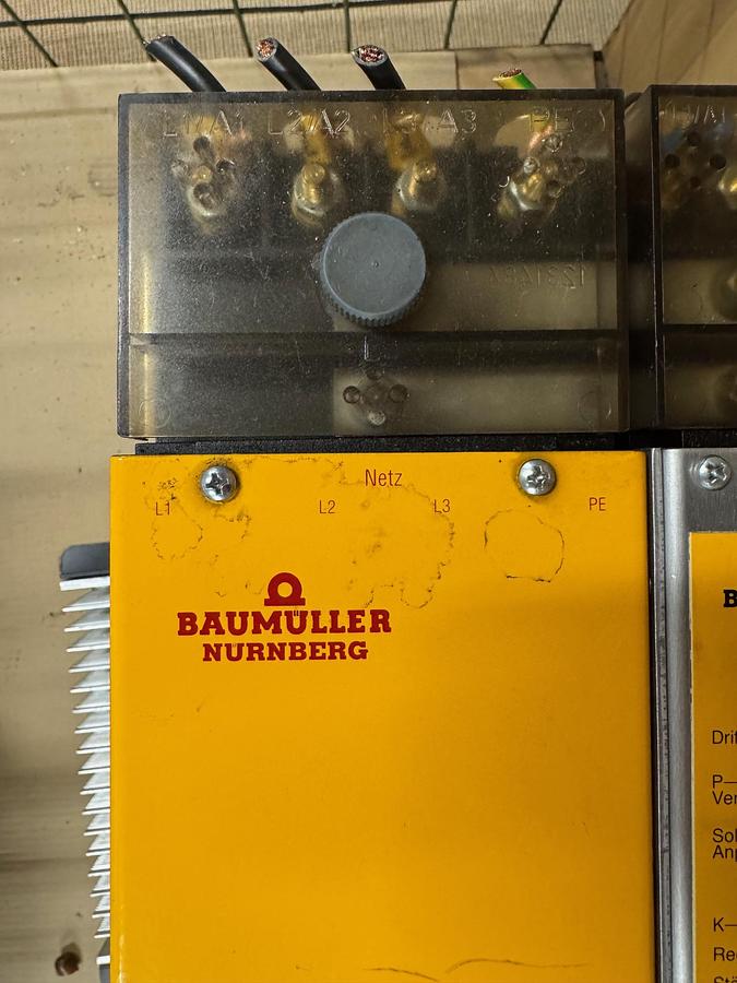 Gebraucht Gleichrichtergerät  BAUMÜLLER  Typ: BUG2-60-31-B-010
