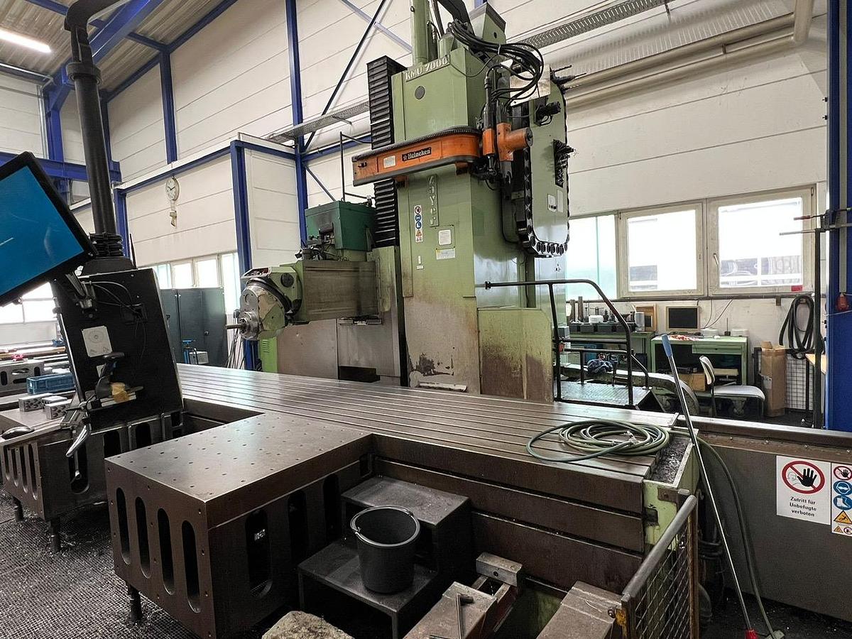 Gebraucht CNC Bettfräsmaschine ZAYER KMU 7000