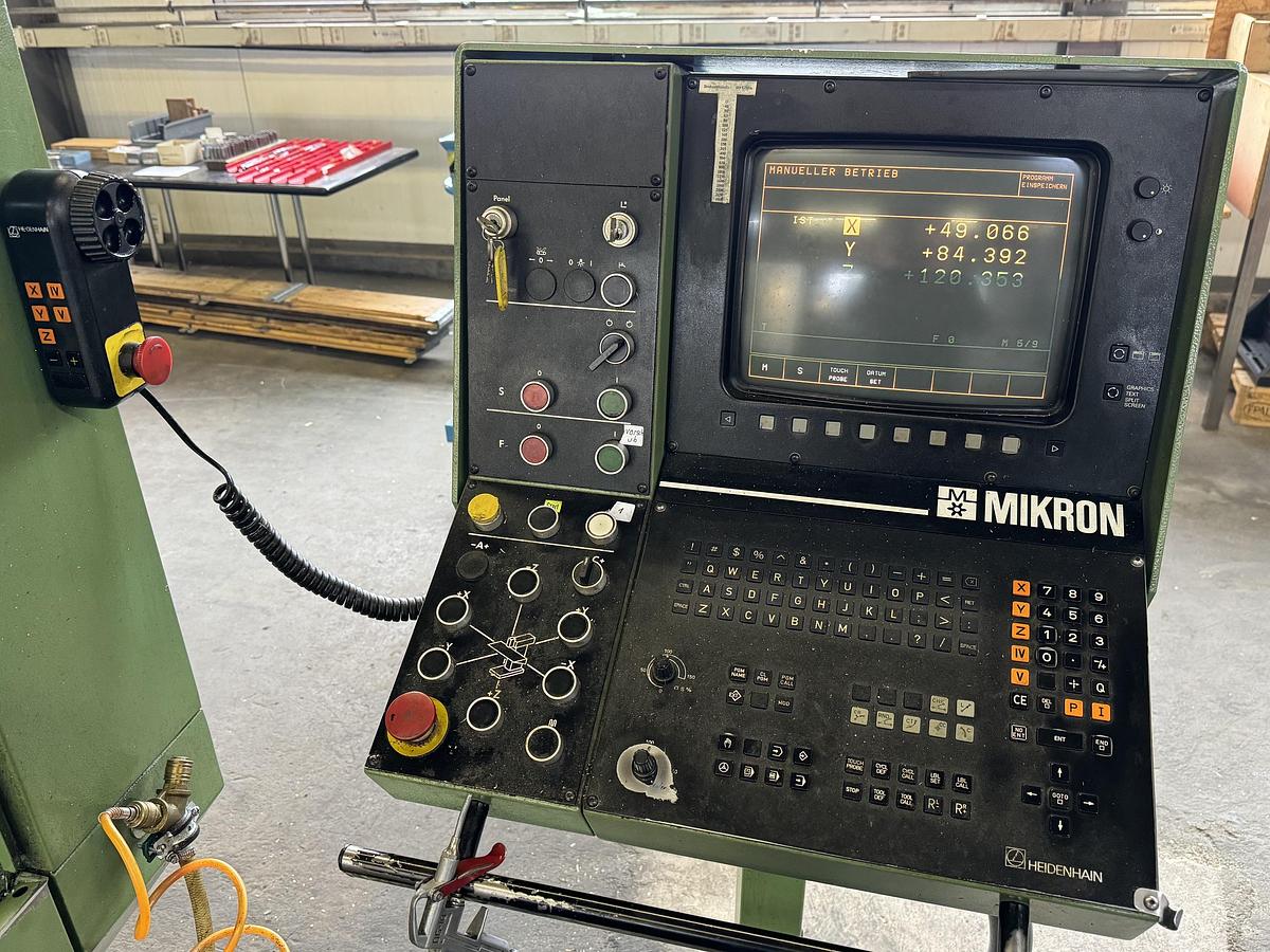 Gebraucht CNC Fräsmaschine MIKRON WF21D / TNC