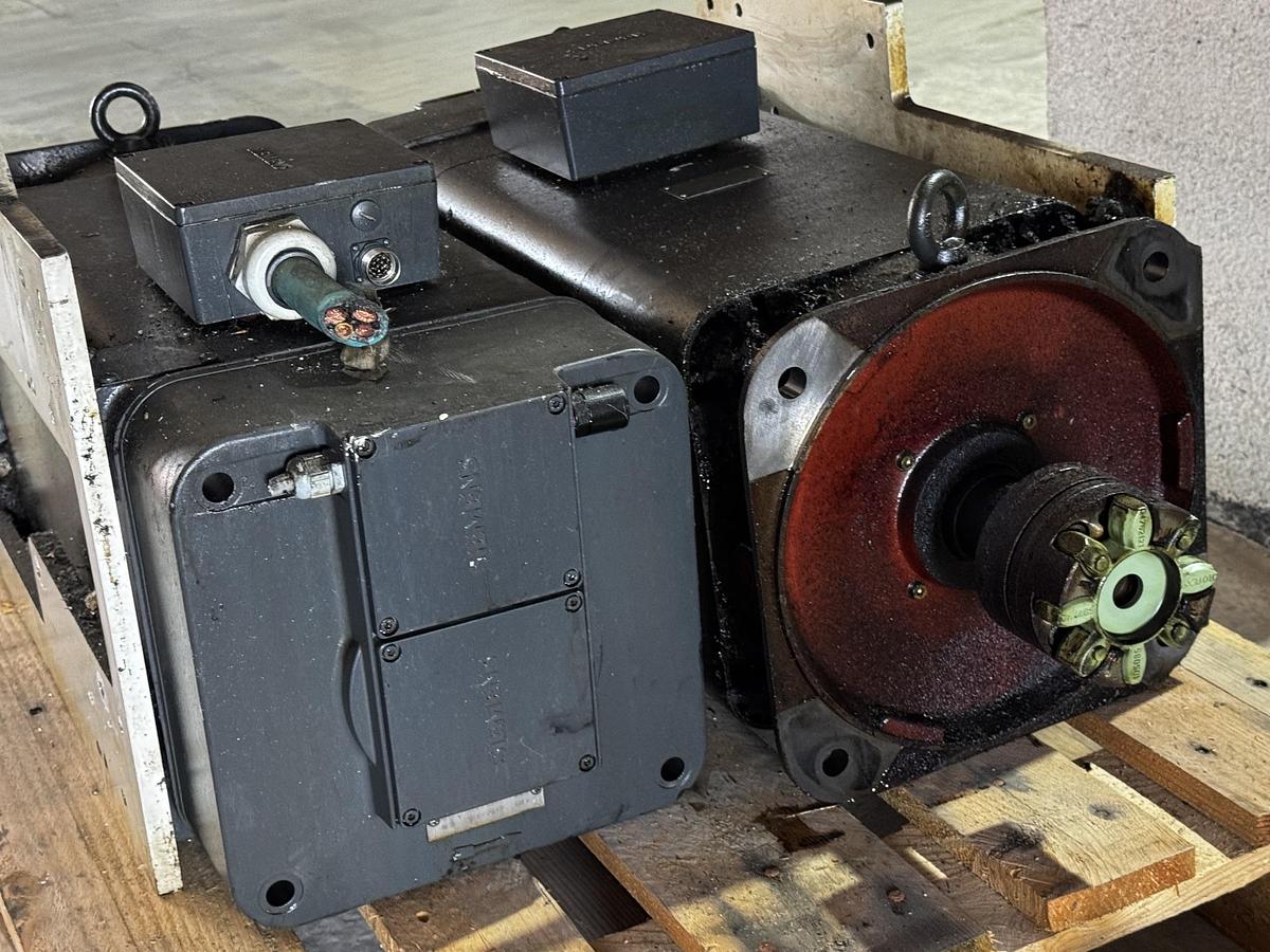 Gebraucht Siemens Servomotor 1PH6167-4NF46-Z | 37 kW | 1500 U/min | Encoder | Made in Germany