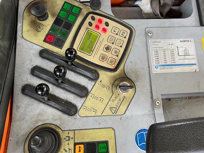 Gebraucht Gas-Vierwege-Seitenstapler HUBTEX DQ 45-G