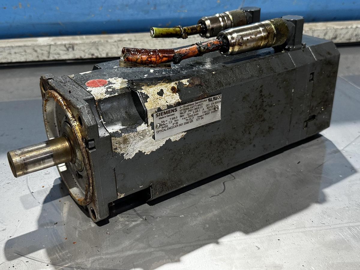 Gebraucht Servomotor Siemens 1FT6064-1AF71-4AG1
