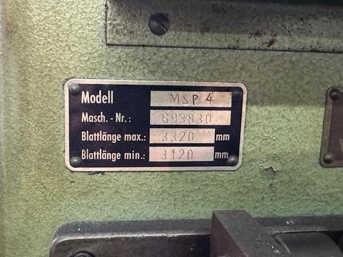 Gebraucht VERTIKAL-BANDSÄGEMASCHINE JAESPA MSP 4