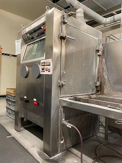 Gebraucht Manuelle Reinigungsmaschine Nassdruckstrahlverfahren GRAF