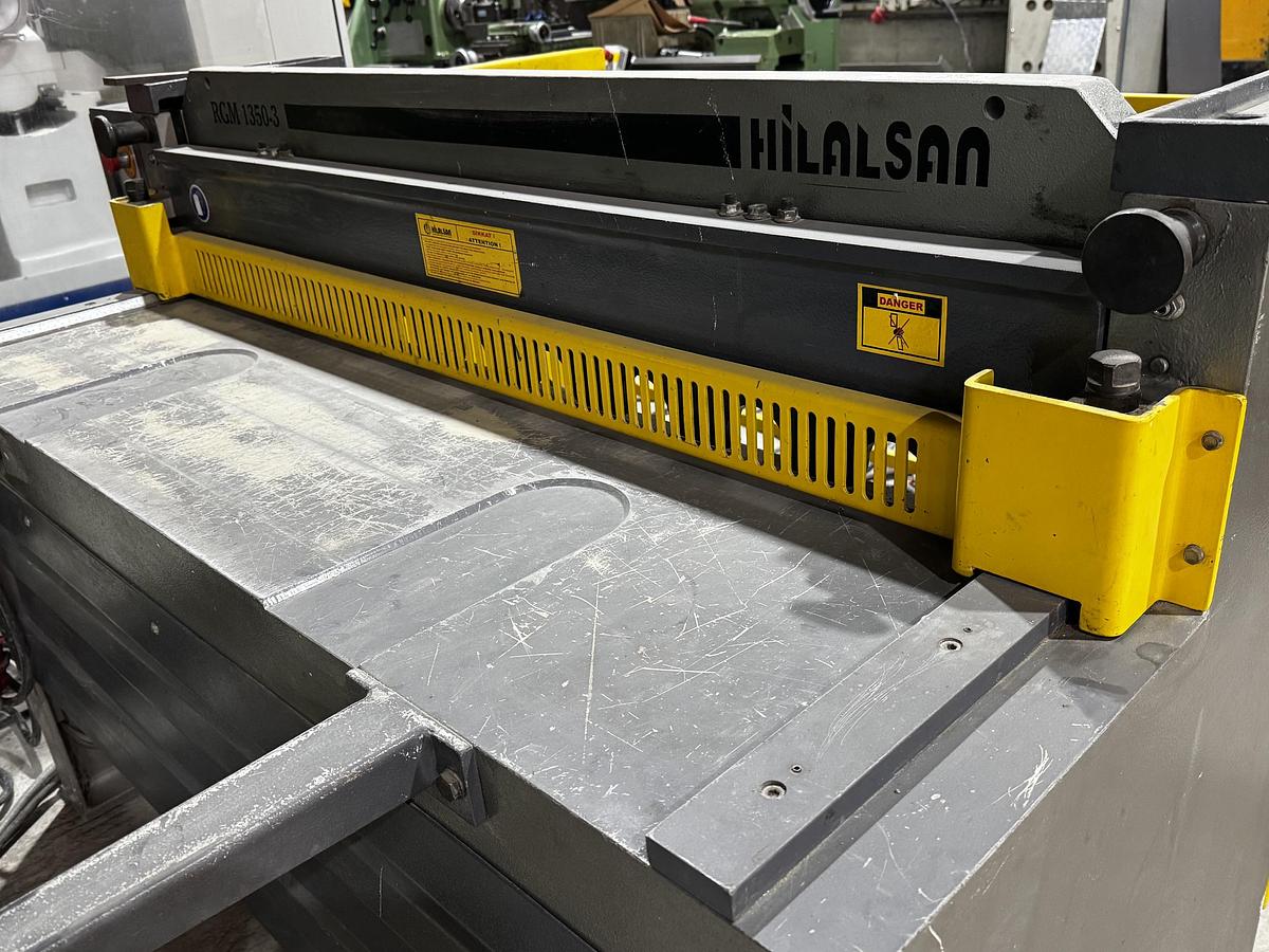 Gebraucht Guillotine-/Schlagschere HILALSAN RGM 1350-3