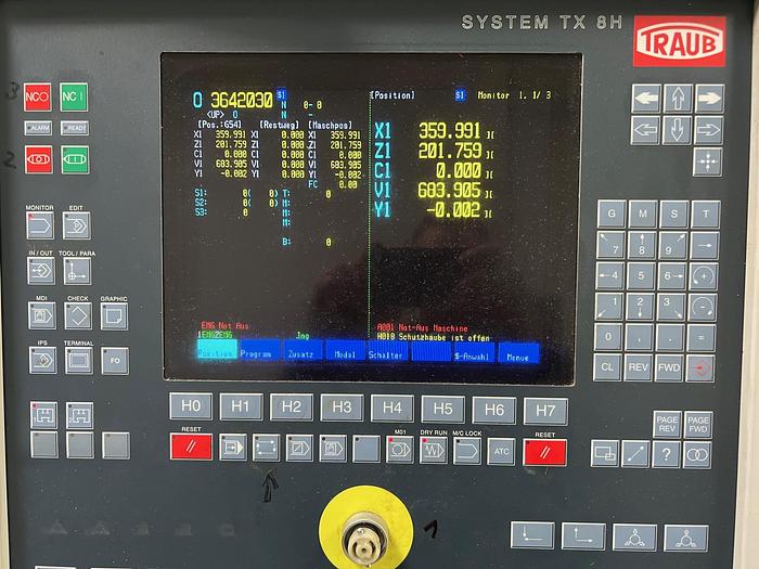 Gebraucht CNC Drehmaschine TRAUB TNC 65