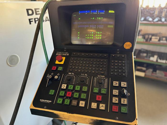 Überholt CNC Fräsmaschine DECKEL FP4 A