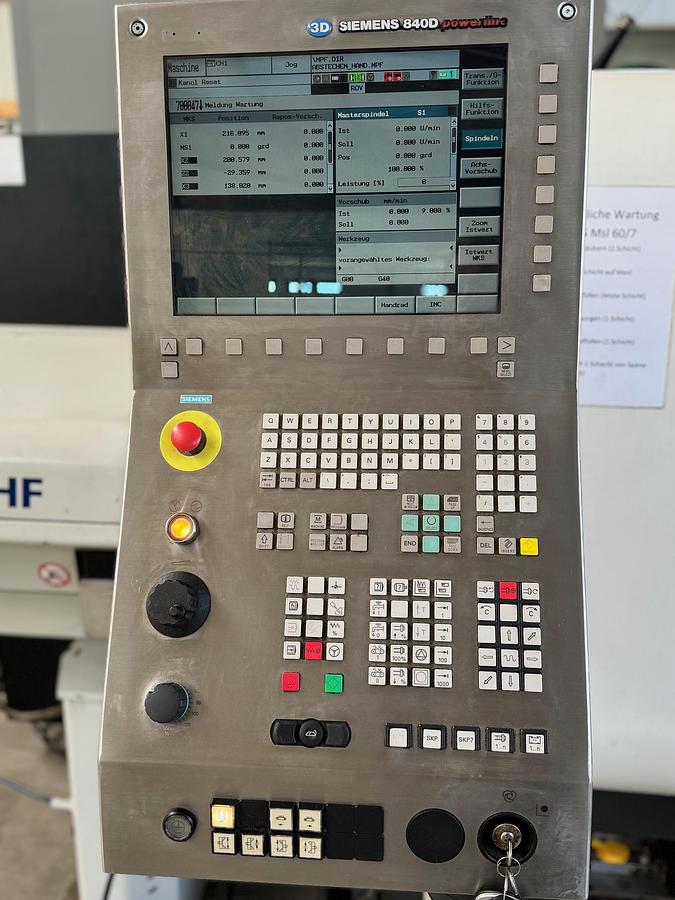 Gebraucht CNC Drehmaschine GILDEMEISTER DMG MSL 60/7