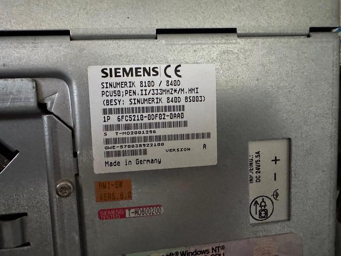 Gebraucht Ein Paket SIEMENS 810D Steuerung mit Antriebsregler und Karten