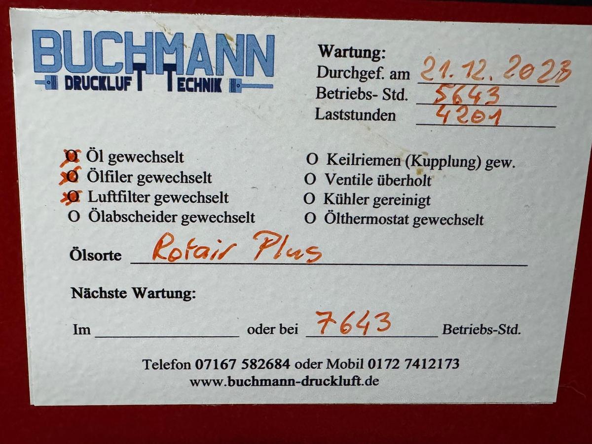 Gebraucht Schraubenkompressor  CHICAGO PNEUMATIC CPA 10 mit Lufttrockner CPX 80