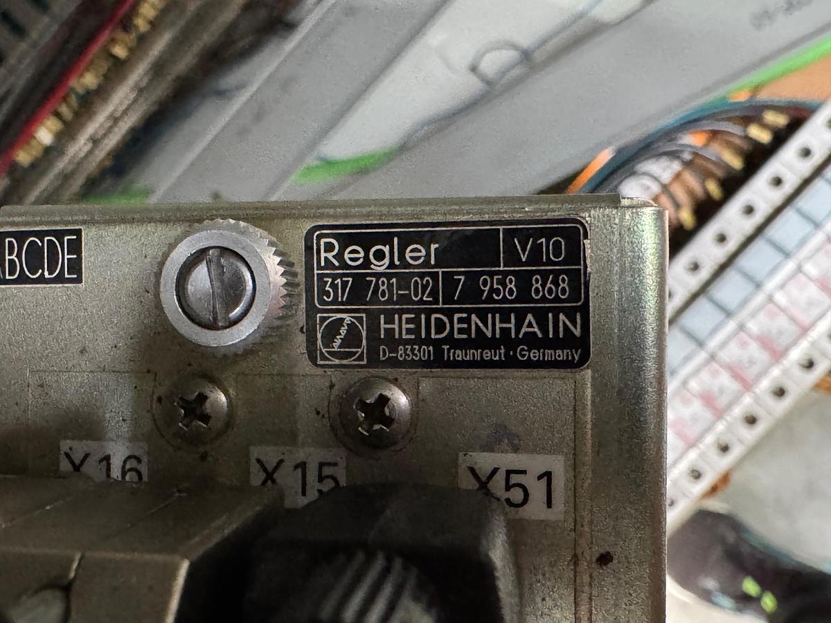 Gebraucht HEIDENHAIN TNC 426 CNC-Steuerung + SIEMENS SIMODRIVE 611 Antriebstechnik