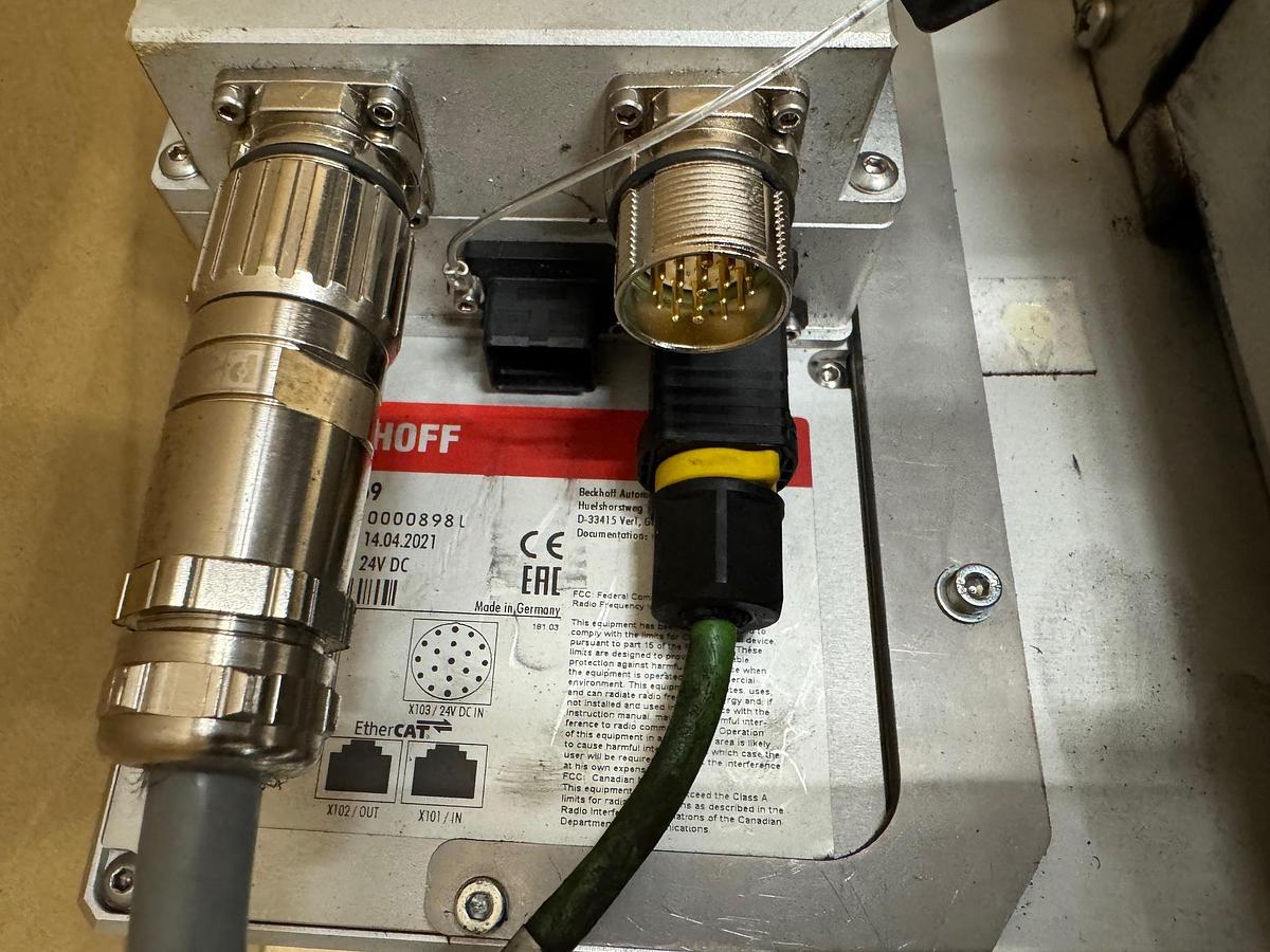 Gebraucht BECKHOFF Steuerung für MESSER GRIESSHEIM Schneidanlage CP7202-1067-0050-E