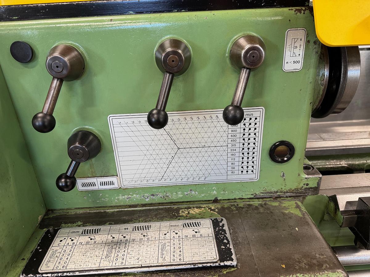 Gebraucht Leit-& Zugspindeldrehmaschine MARTIN KM 200 x 1000