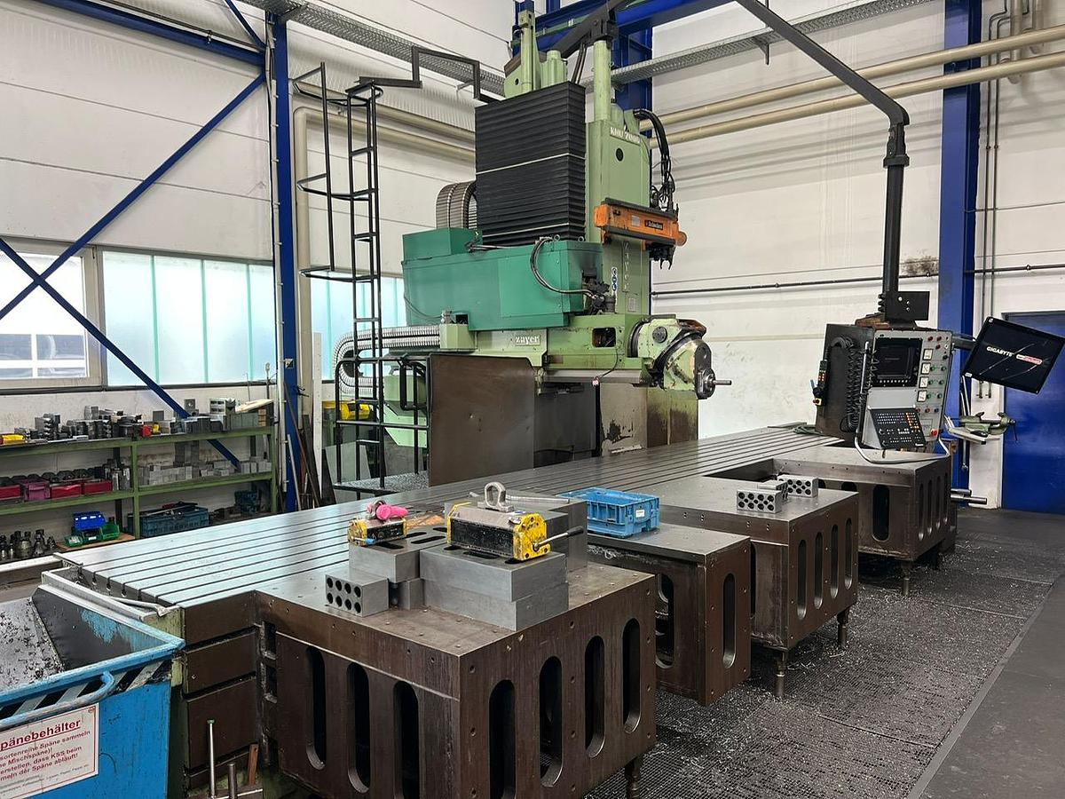 Gebraucht CNC Bettfräsmaschine ZAYER KMU 7000