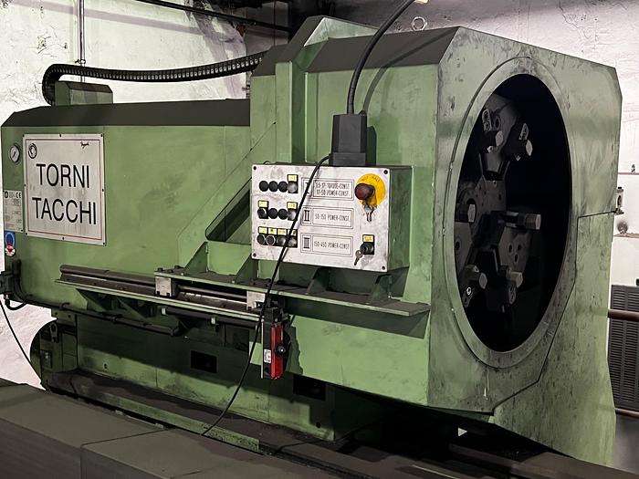 Gebraucht CNC Hochpräzisions - Schwerdrehmaschine  TACCHI HD/3 725 x 5000 SERIE 105 H CNC