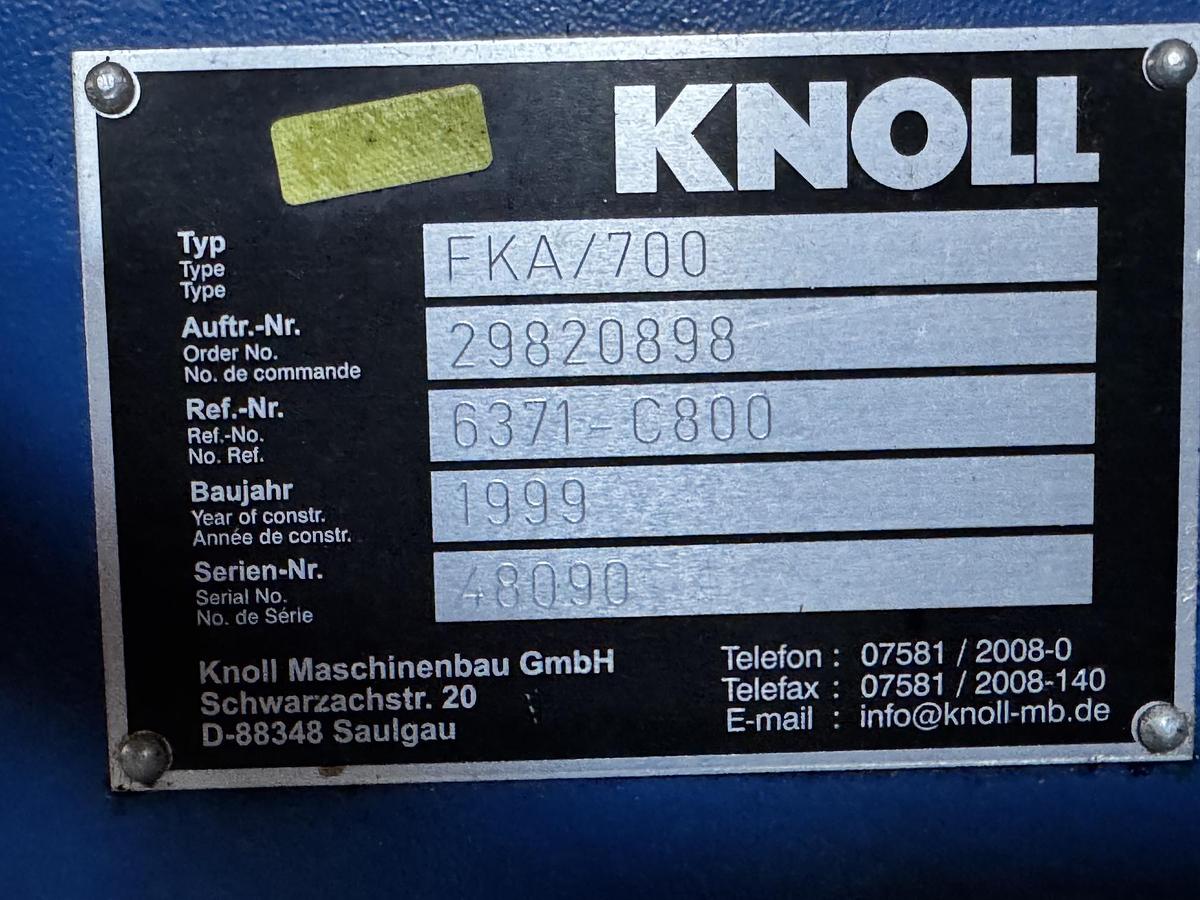Gebraucht KNOLL Kühlmittelanlage für CNC Maschinen