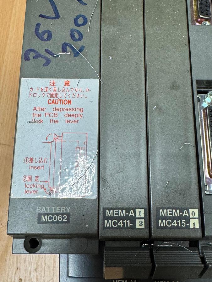 Gebraucht CNC Steuerung von MAZAK Maschine MITSUBISHI MELDAS Type FCA335M