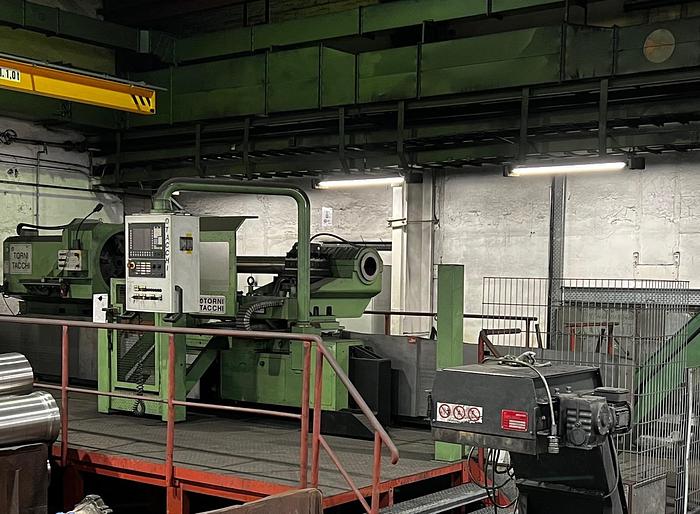 Gebraucht CNC Hochpräzisions - Schwerdrehmaschine  TACCHI HD/3 725 x 5000 SERIE 105 H CNC