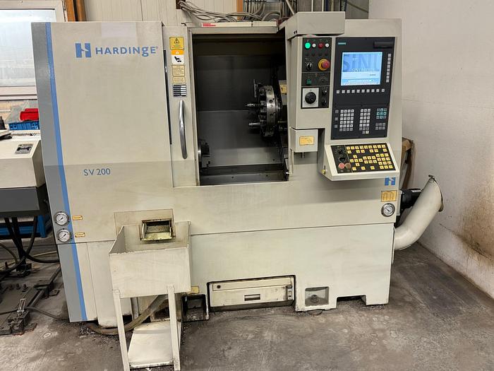 Gebraucht CNC Drehmaschine HARDINGE SV 200